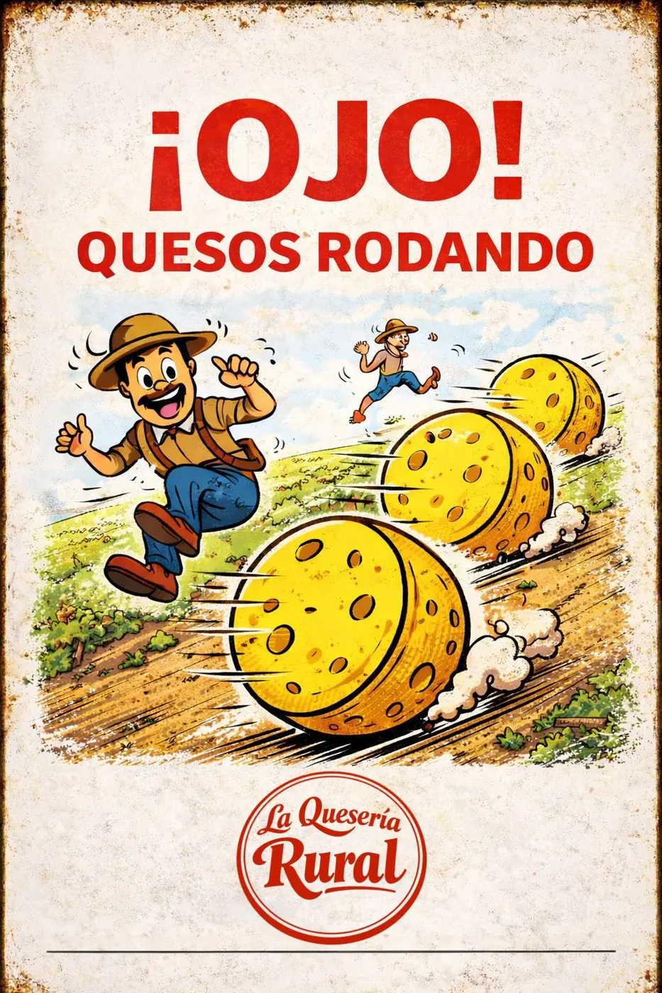 Poster de Ojo Quesos Rodando